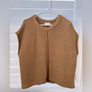 Burnt Orange Sweater Top
